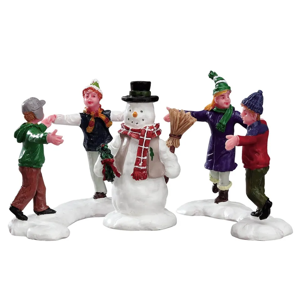 lemax-ring-around-the-snowman-3er-figuren-set image 1