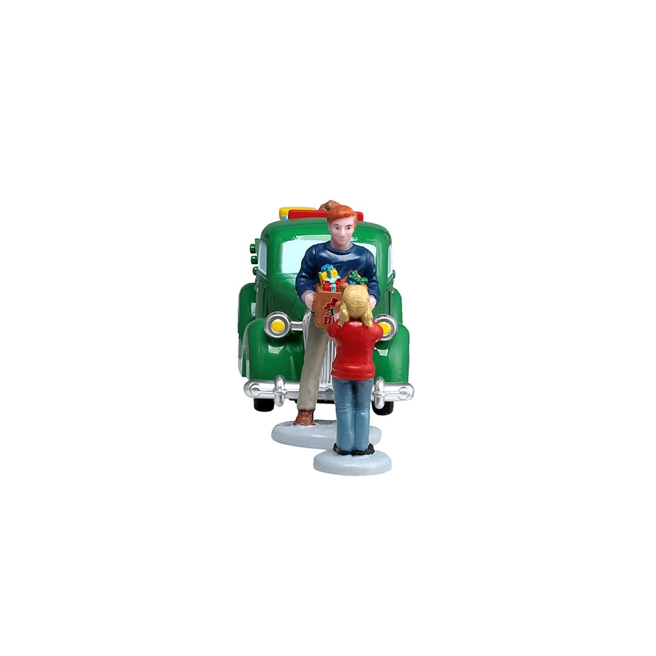 lemax-church-toy-drive-miniatur-szene-spielzeugspende image 2