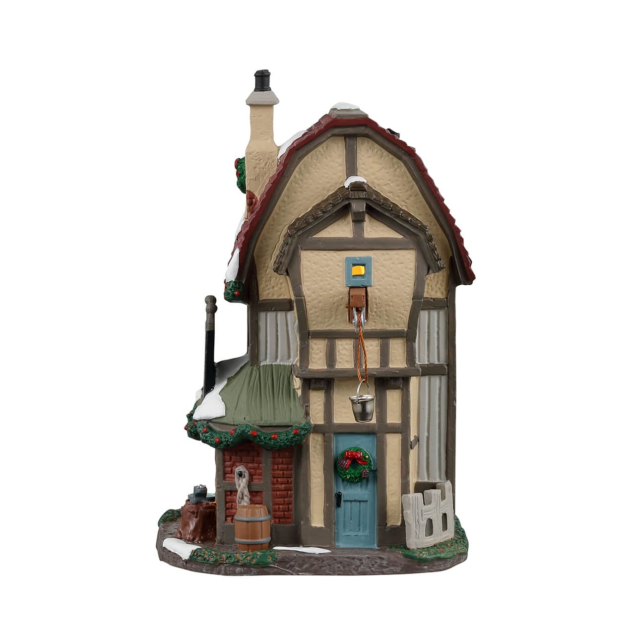 lemax-fitzroy-s-farrier-hufschmiede-miniaturhaus-caddington image 3