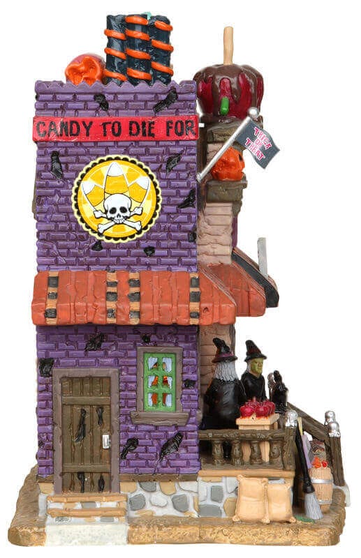 lemax-trick-or-treat-candy-shop-spooky-town-miniatur-haus image 3