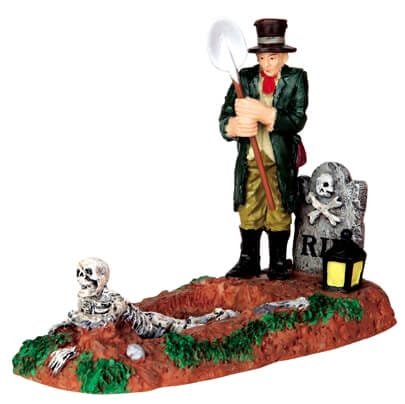 lemax-grave-digger-spooky-town-miniatur-figur image 1