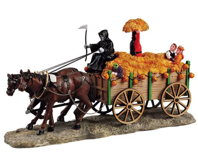 lemax-haunted-hayride-spooky-town-szene image 1