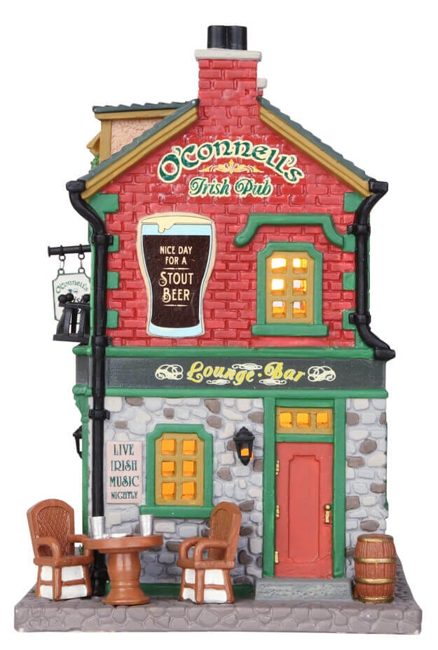 lemax-o-connell-s-irish-pub-beleuchtetes-dorfhaus image 2