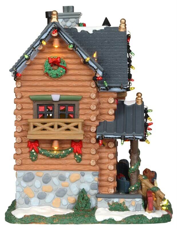 lemax-pine-grove-lodge-beleuchtetes-miniaturhaus image 2