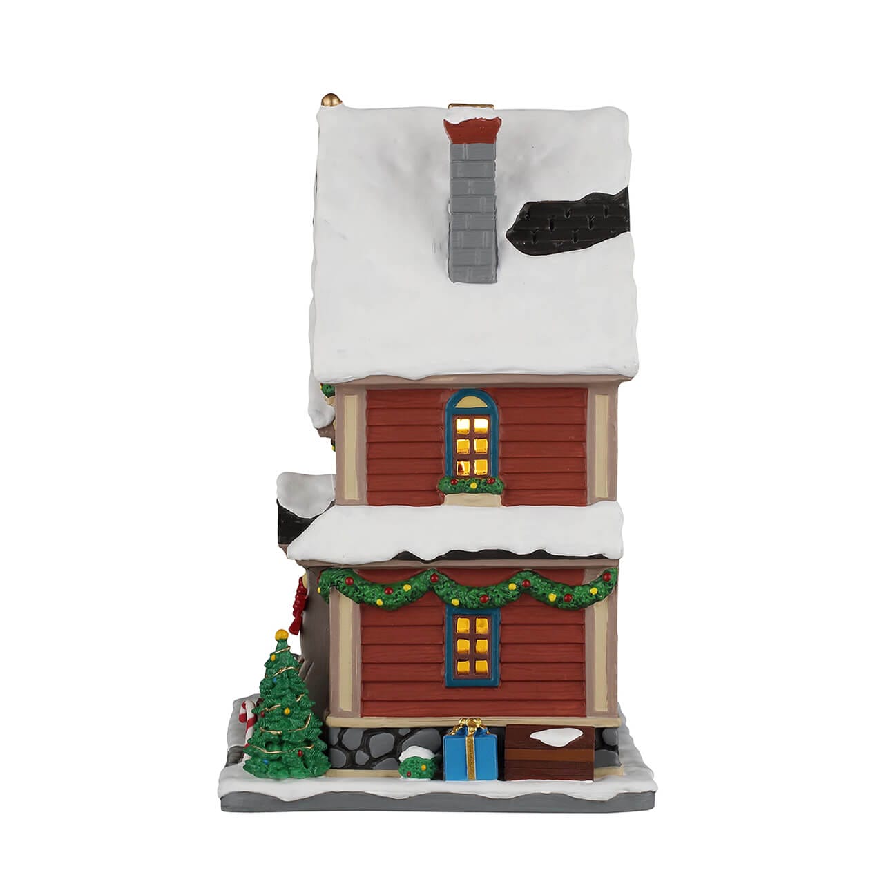 lemax-carol-residence-beleuchtetes-miniaturhaus-aus-der-serie-caddington-village image 3
