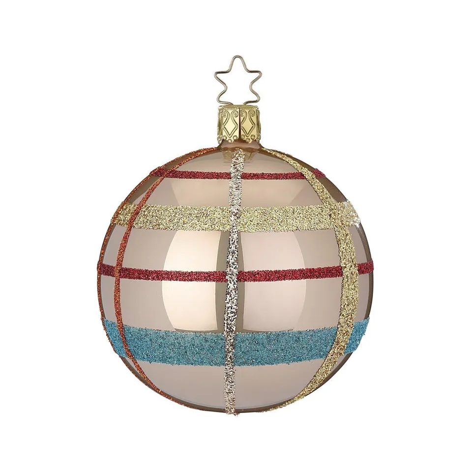 inge-glas-landhaus-christbaumkugel-creme-beige-8-cm image 1