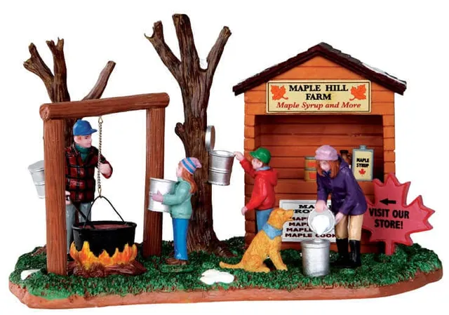 lemax-maple-hill-farm-bauernhof-geb-ude-f-r-weihnachtsdorf image 1