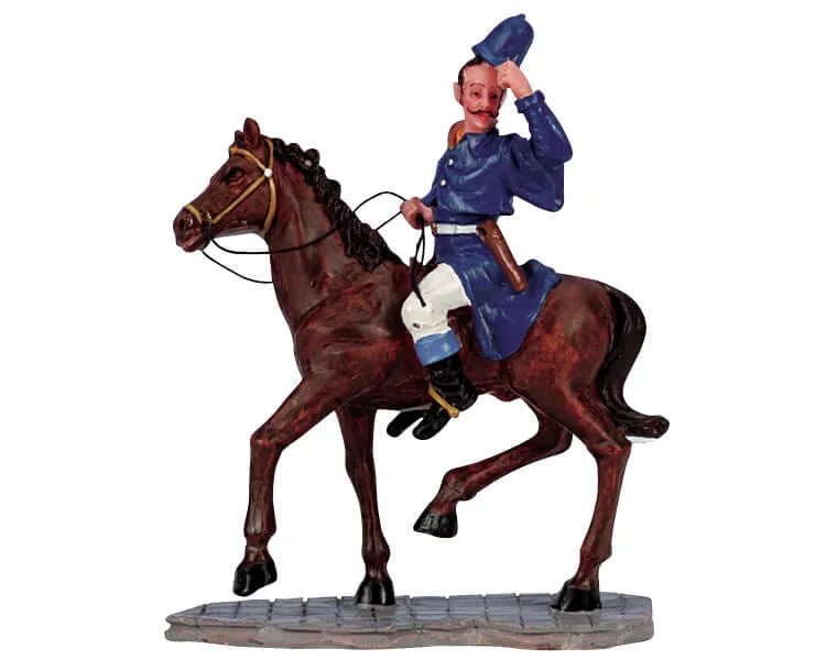 lemax-mounted-policeman-miniaturfigur-f-r-weihnachtsdorf image 1