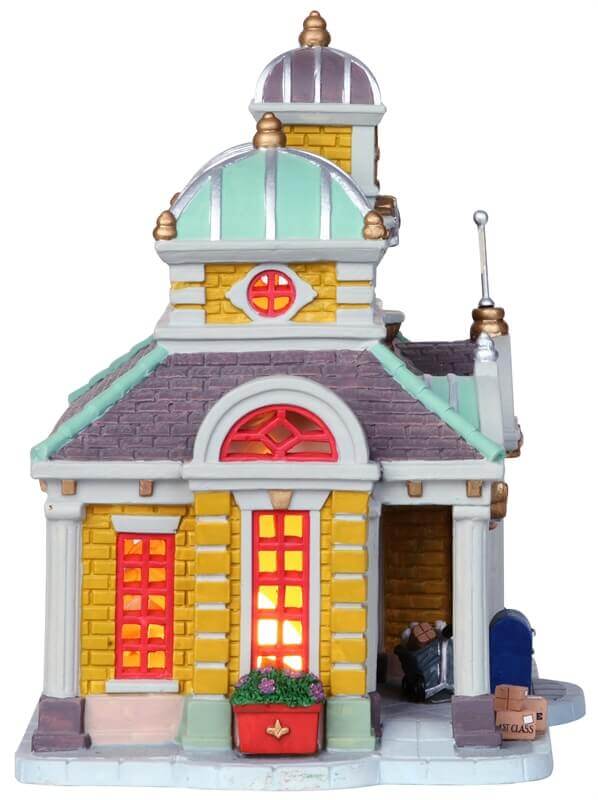lemax-chesterfield-post-office-beleuchtetes-postamt-f-r-weihnachtsd-rfer image 2