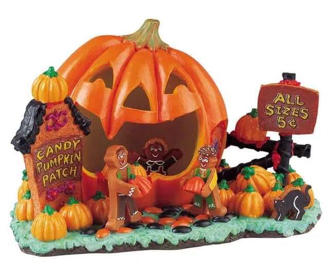 lemax-candy-pumpkin-patch-miniatur-szene-sugar-n-spice image 1