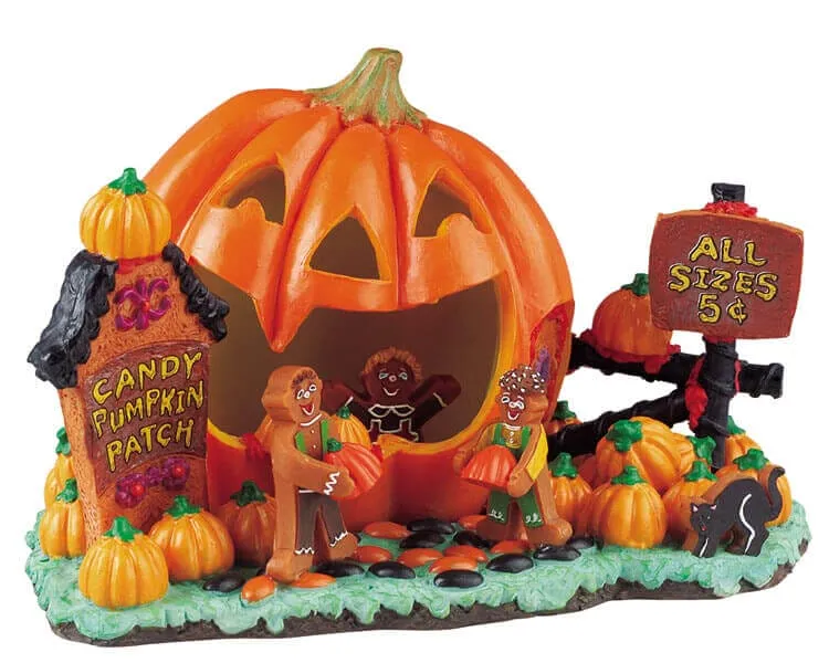 lemax-candy-pumpkin-patch-miniatur-szene-sugar-n-spice image 1