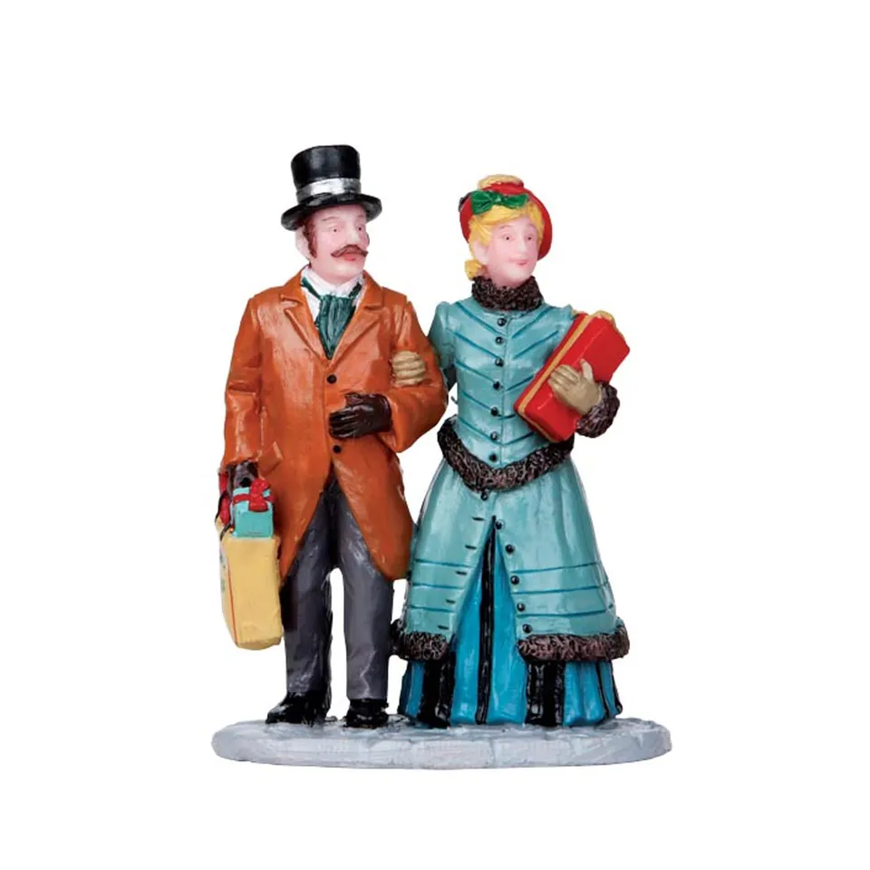 lemax-christmas-visitors-miniatur-figuren-f-r-weihnachtsdorf image 1