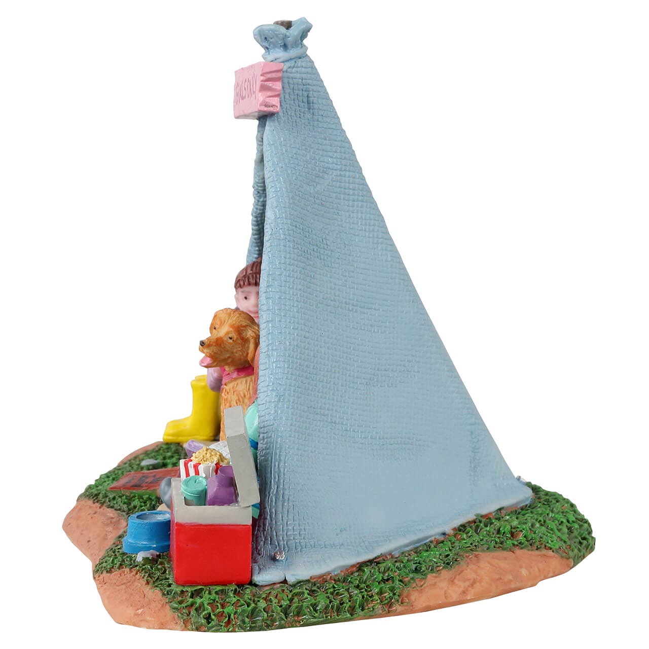 lemax-girls-backyard-camping-miniaturszene image 3