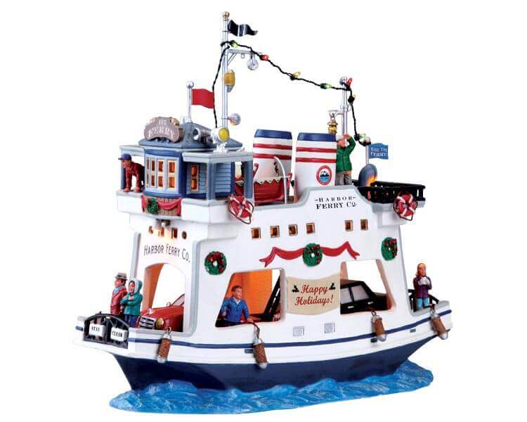 lemax-harbor-ferry-co-miniatur-hafen-f-hre-beleuchtet image 5
