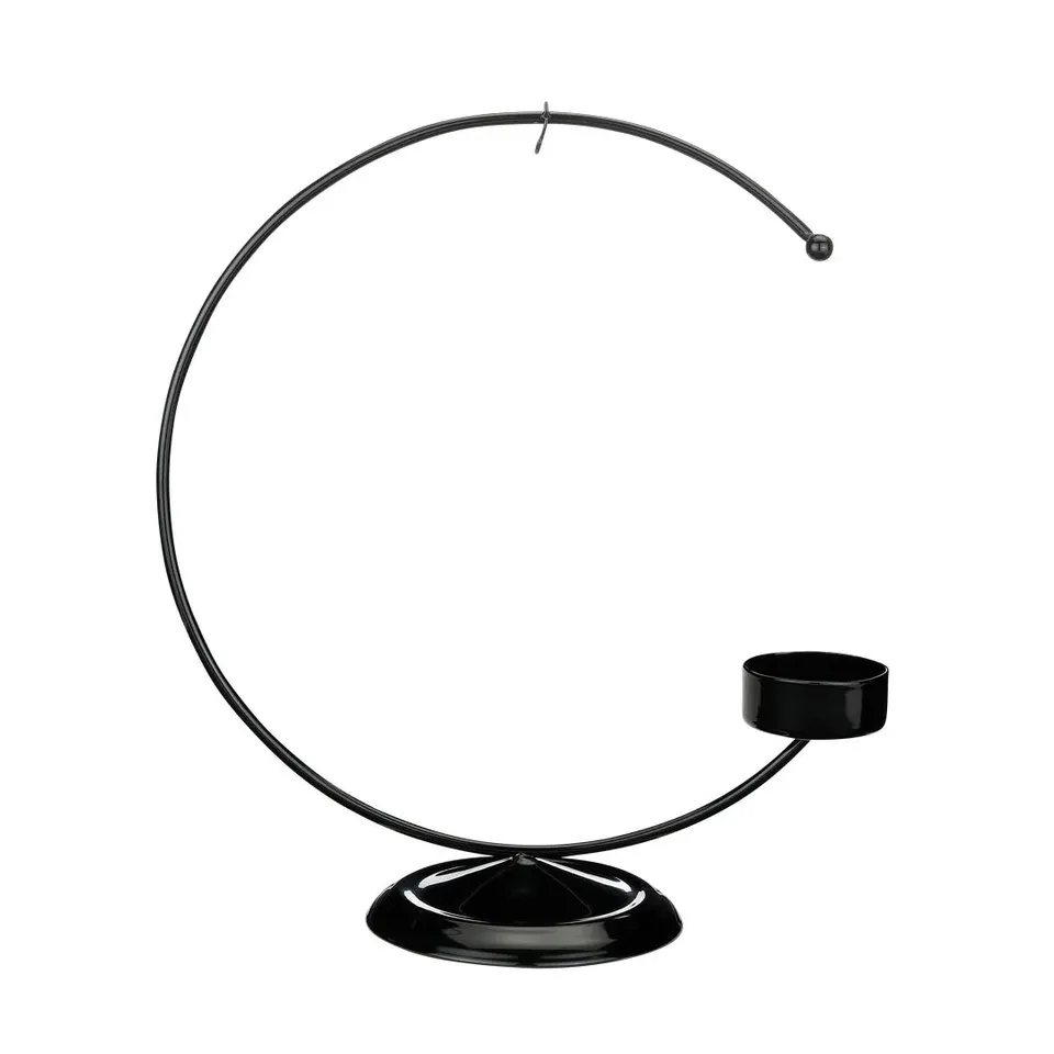 inge-glas-ornamentst-nder-pr-sentationsst-nder-schwarz-20-cm image 1
