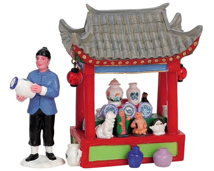 lemax-porcelain-vendor-miniaturfigur image 1