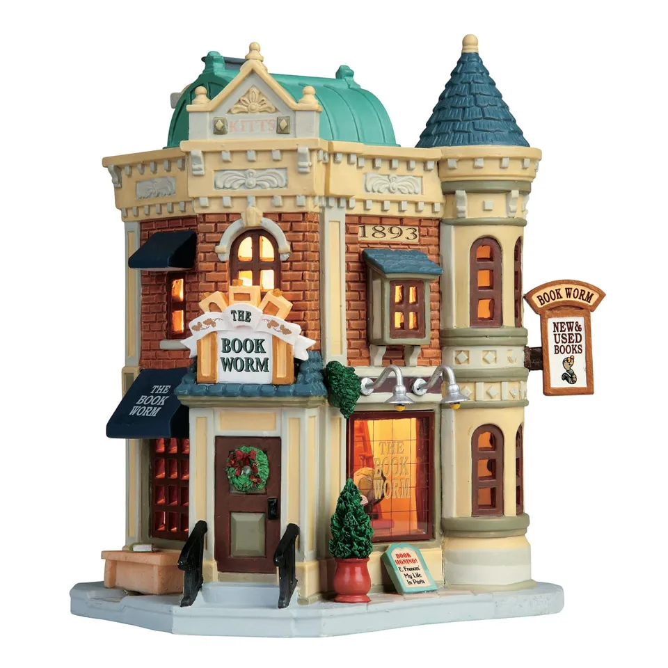 lemax-the-book-worm-weihnachtsdorf-geb-ude image 1
