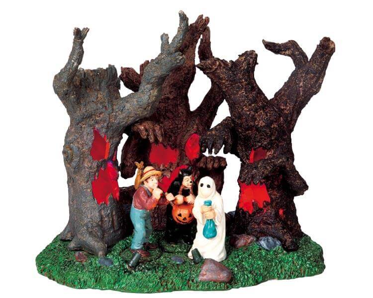 lemax-lost-in-the-woods-spooky-town-miniatur-szene image 1