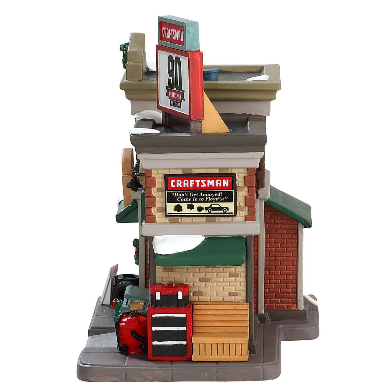 lemax-floyd-s-garage-miniatur-geb-ude image 2