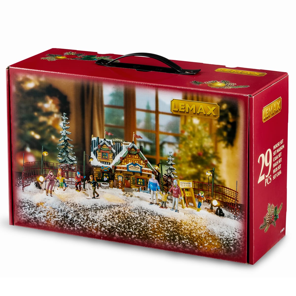 lemax-apres-ski-lodge-set-vail-village-miniaturhaus-ski-h-tte image 2