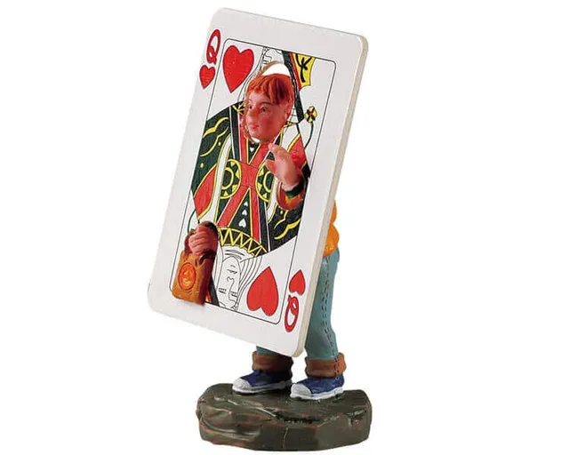 lemax-queen-of-hearts-miniaturfigur-spooky-town image 1