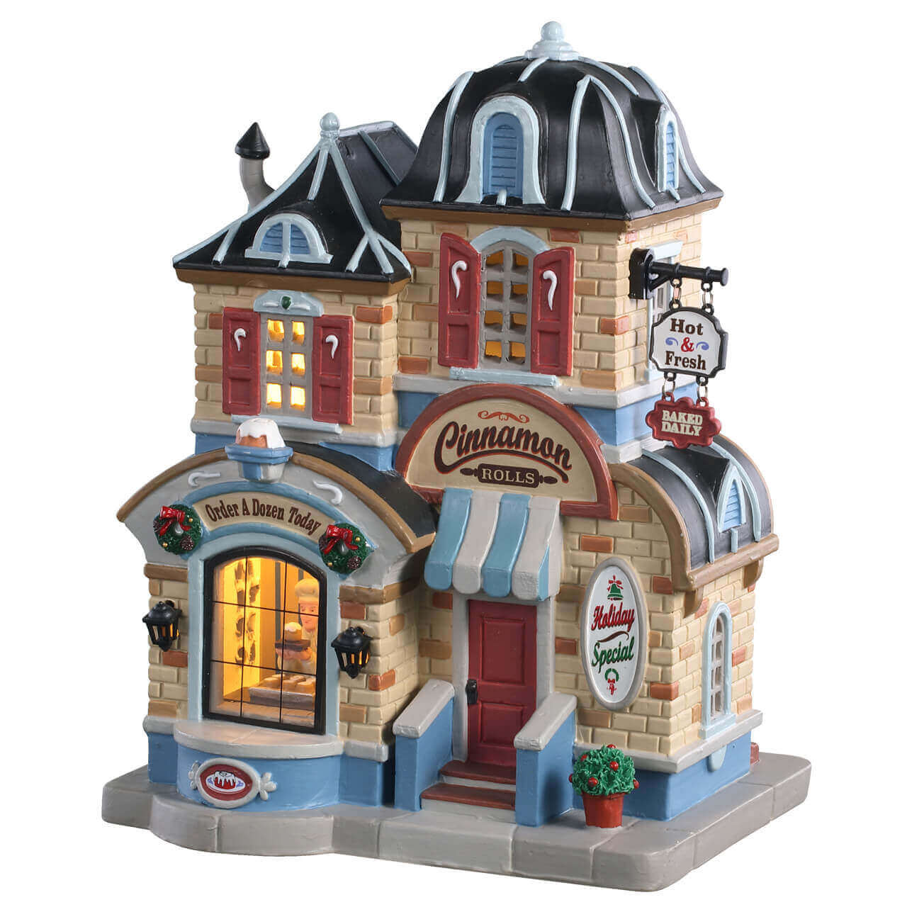 lemax-cinnamon-roll-shop-miniaturhaus image 1