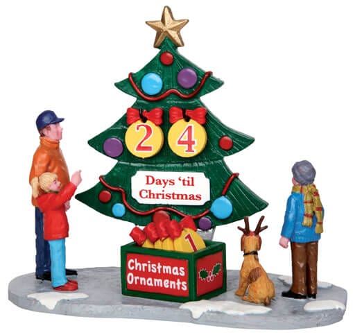 lemax-countdown-tree-set-of-7-miniaturb-ume-7-teilig image 1