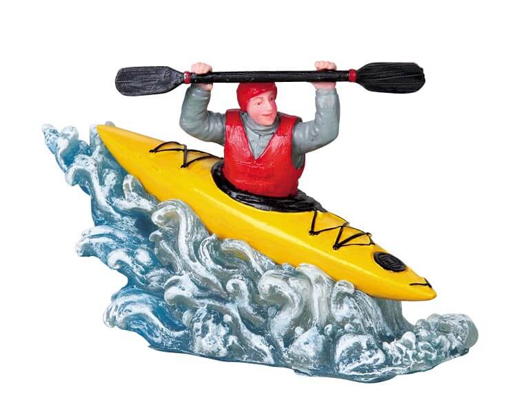 lemax-racing-the-rapids-weihnachtsdorf-miniatur-szene image 1