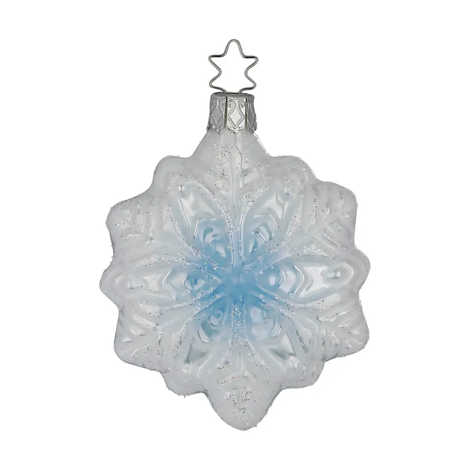 inge-glas-eiskristall-9-cm-glas-christbaumkugel-wei image 1