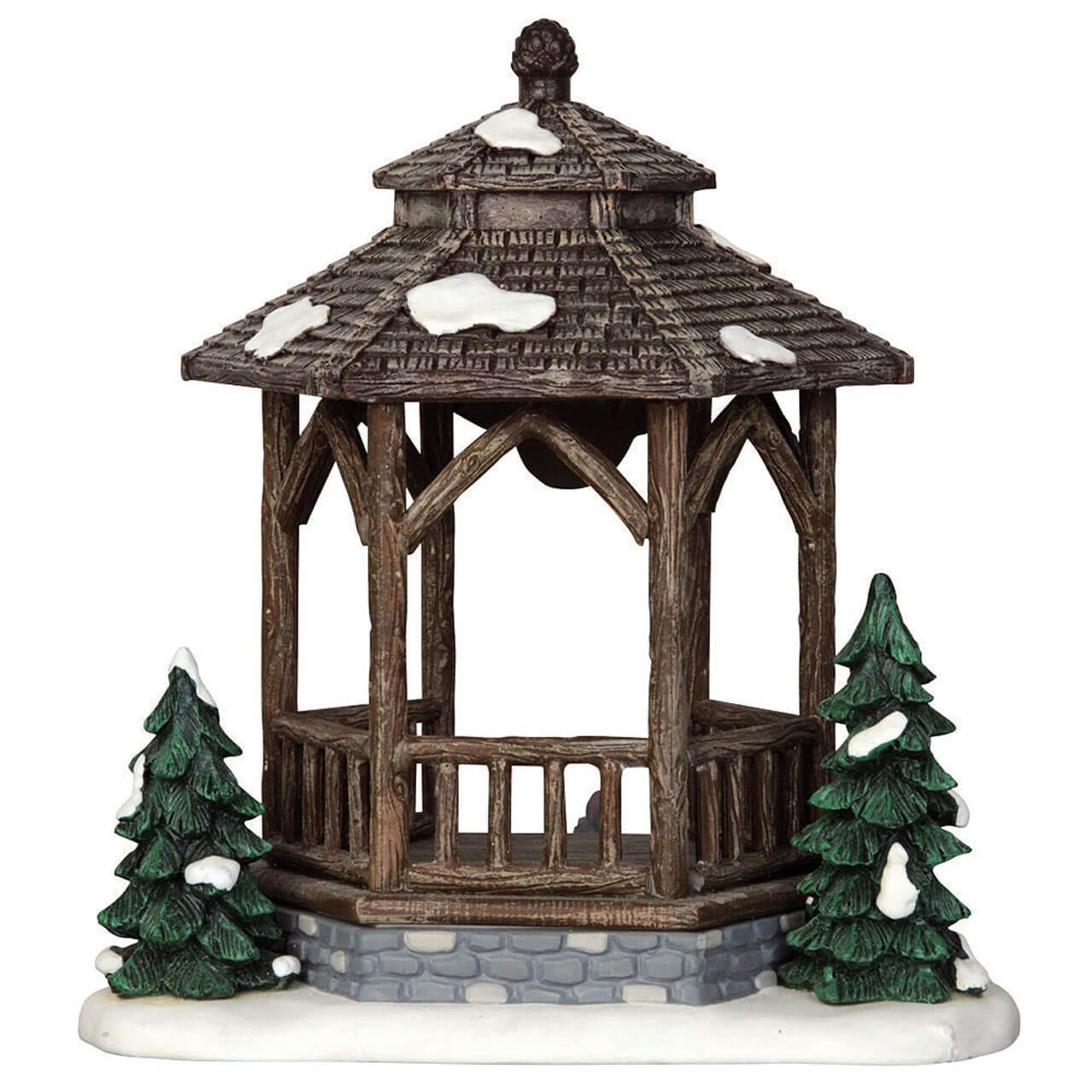 lemax-winter-gazebo-vail-village-pavillon image 3