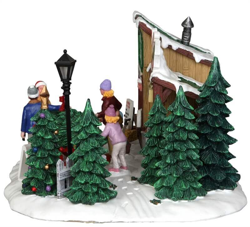 lemax-kris-s-christmas-tree-farm-weihnachtsbaum-farm-miniatur image 4