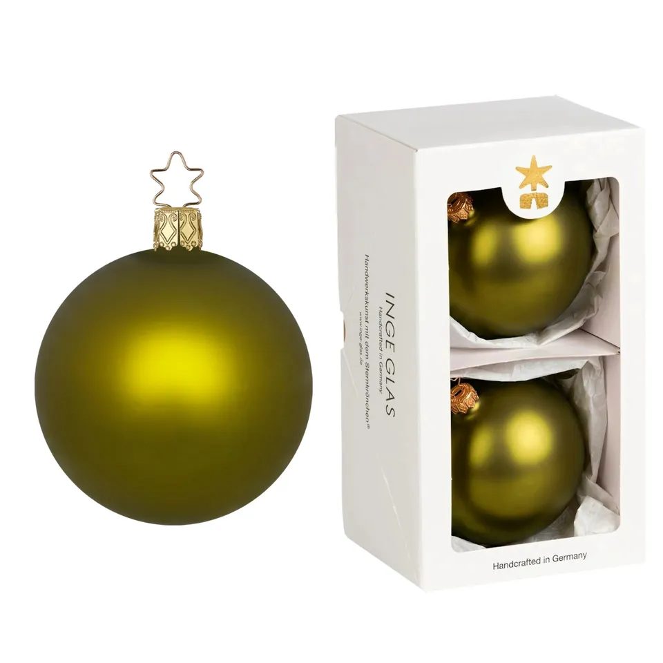 inge-glas-kugel-efeu-matt-christbaumkugel-aus-glas-10-cm image 1