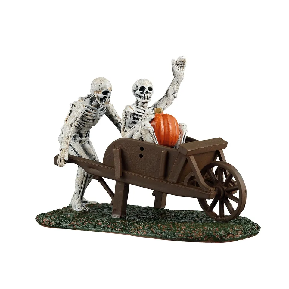 lemax-spooky-town-playful-skeletons-yard-decoration-gruselige-skelett-deko image 1