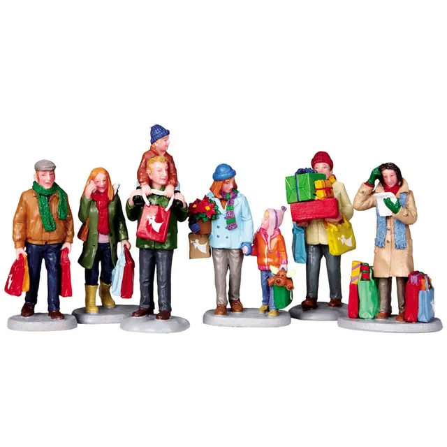 lemax-holiday-shoppers-figuren-set-6-tlg-caddington image 1
