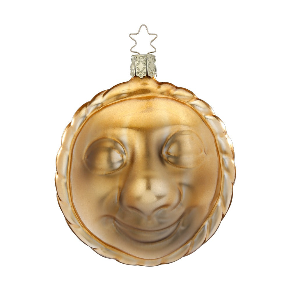 inge-glas-apfelweibla-christbaumkugel-10-cm-gold image 1