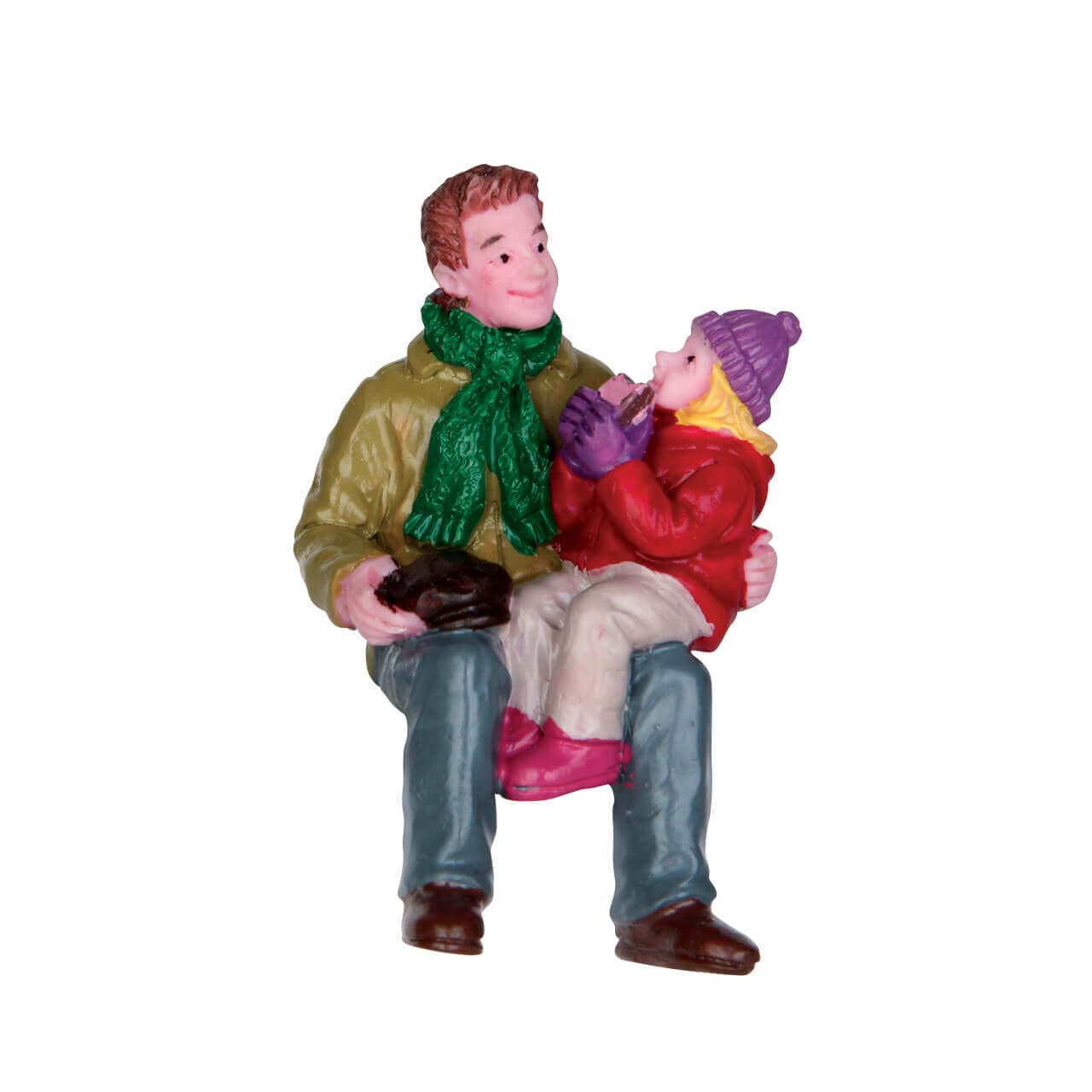 lemax-donuts-with-grandpa-sitzfigur image 1