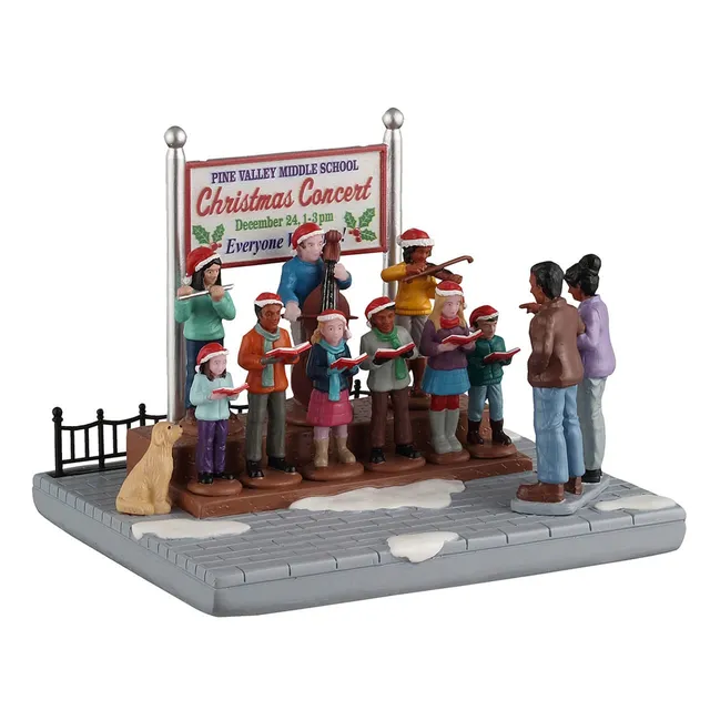lemax-school-christmas-concert-miniaturszene image 1
