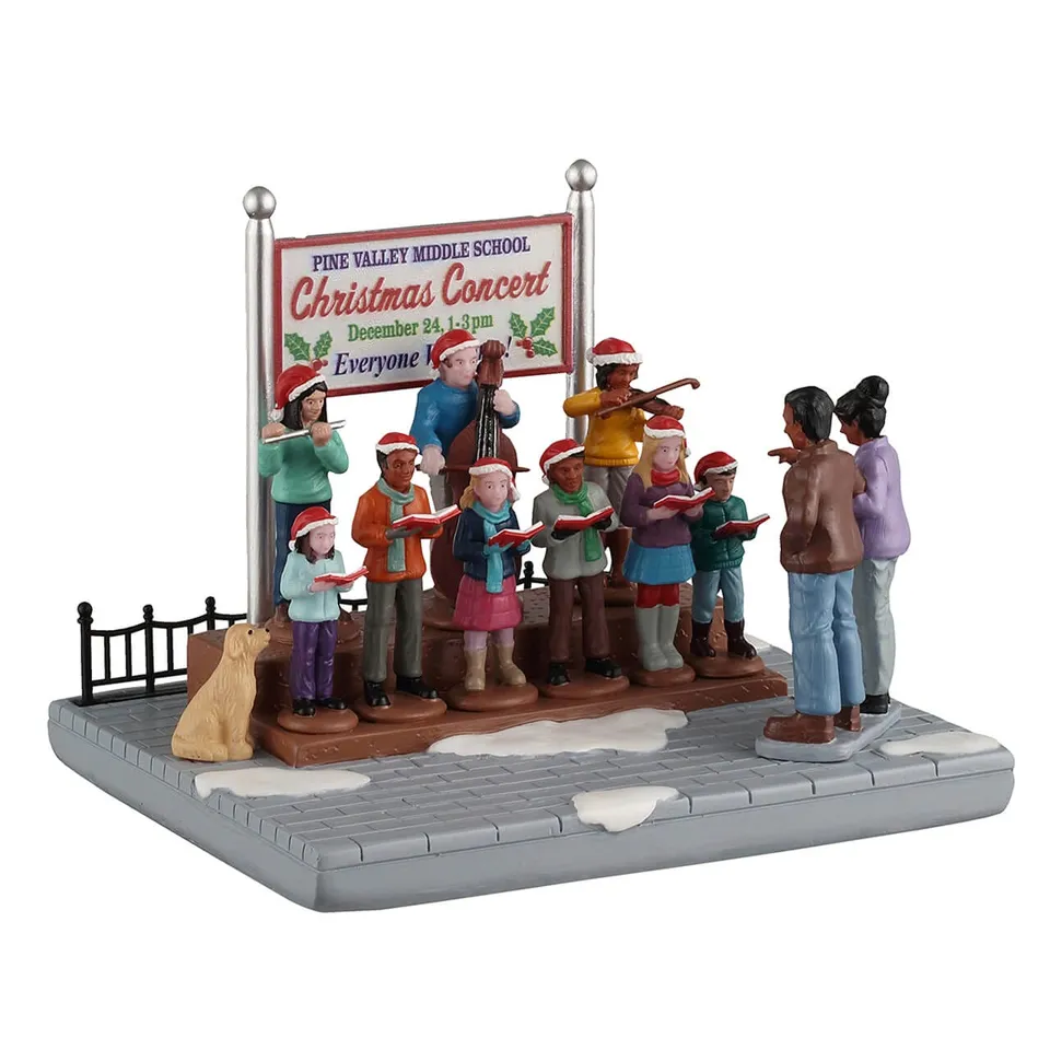 lemax-school-christmas-concert-miniaturszene image 1