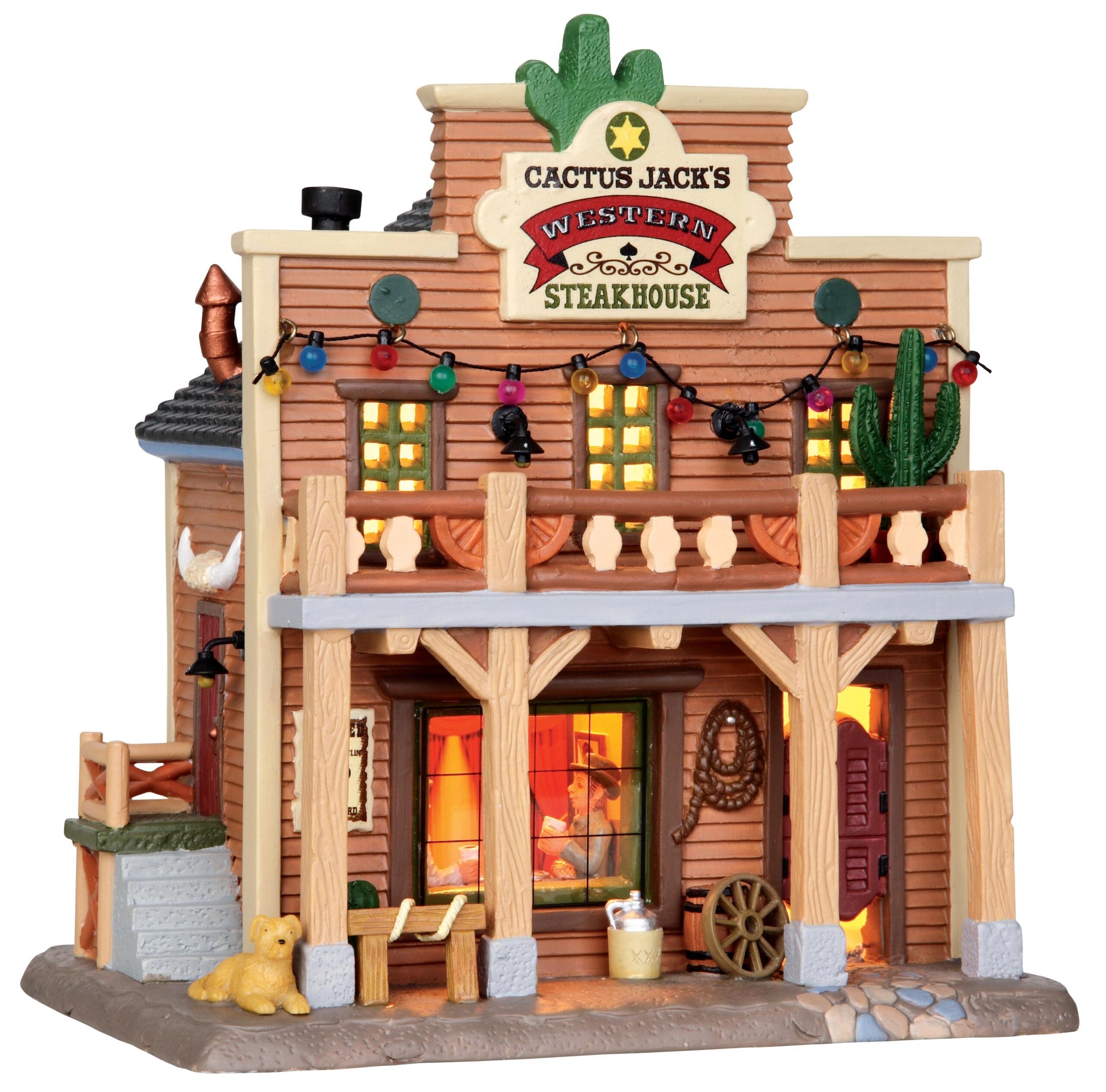 lemax-cactus-jack-s-western-steakhouse-wild-west-geb-ude-aus-der-holidays-season image 2