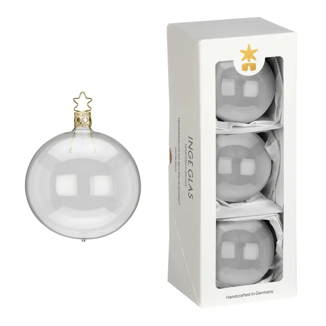 inge-glas-kugeln-christbaumkugel-8-cm-glasklar image 1