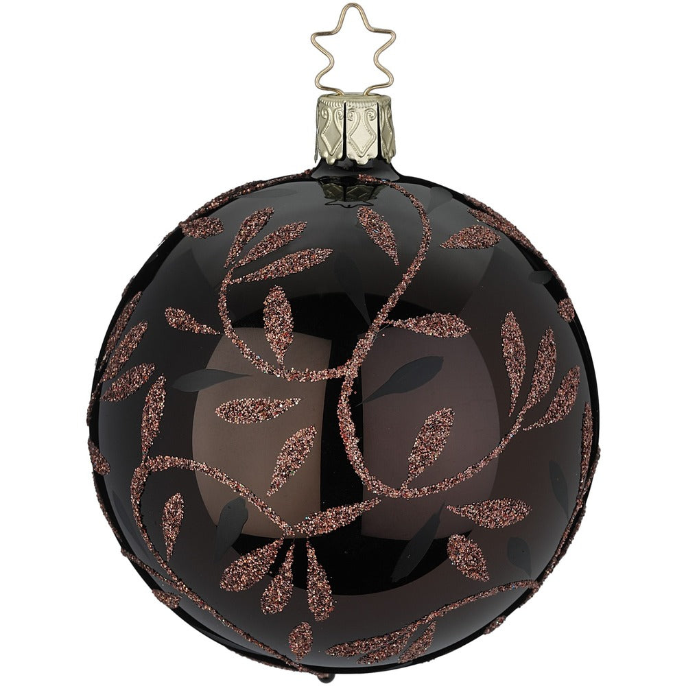 inge-glas-leichter-freudentanz-christbaumkugel-braun-aus-glas-10-cm image 1