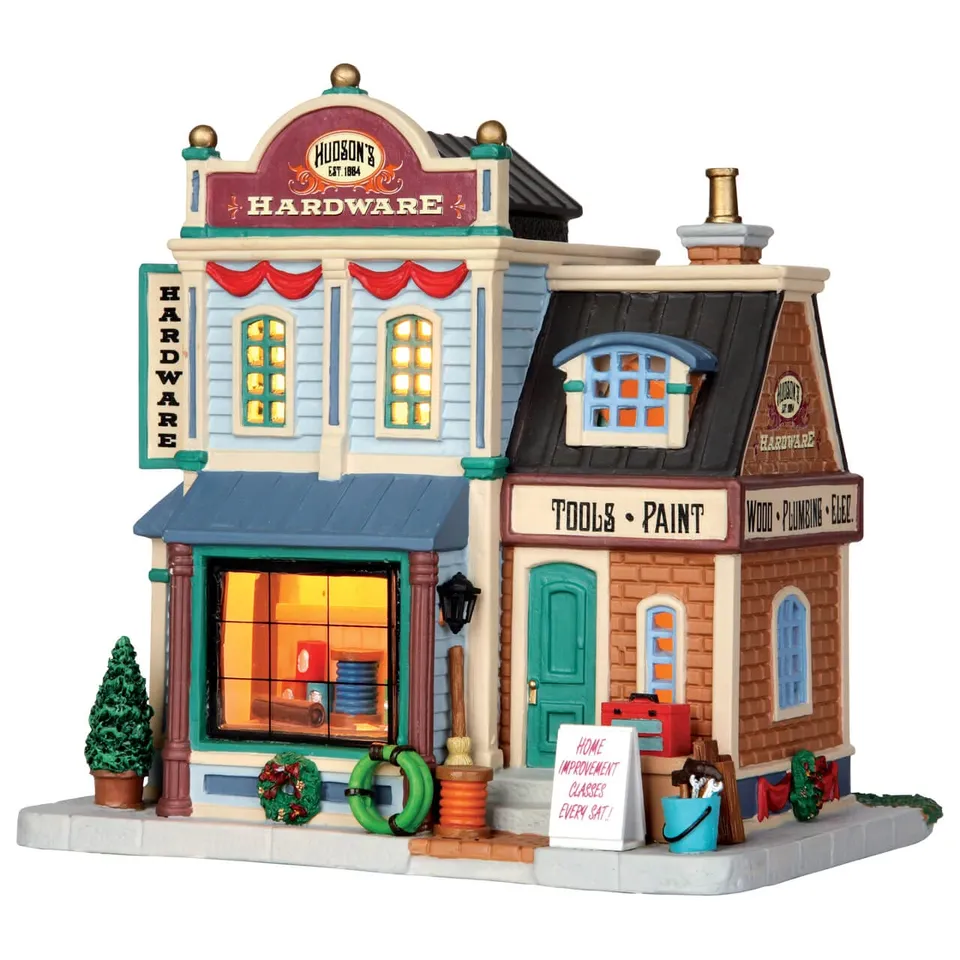 lemax-hudson-s-hardware-miniatur-geb-ude image 1