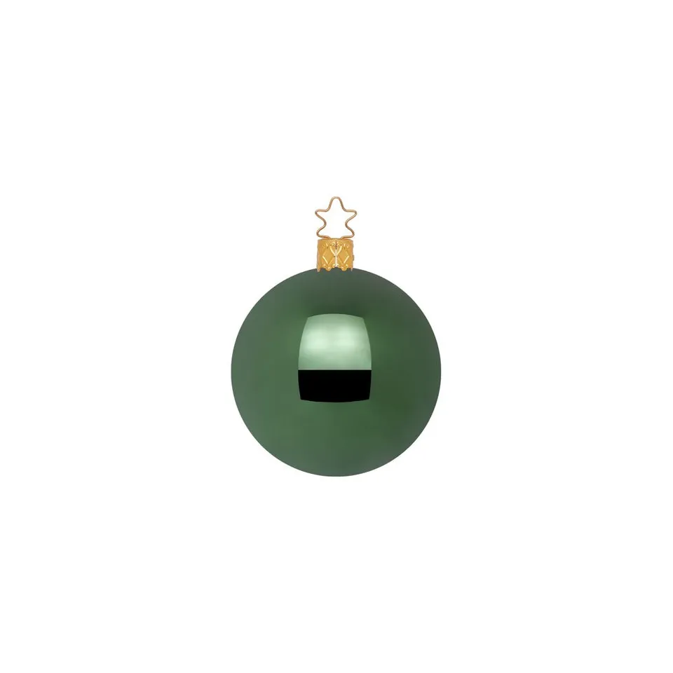 inge-glas-kugeln-jagdgr-n-glanz-christbaumkugel-6-cm image 1