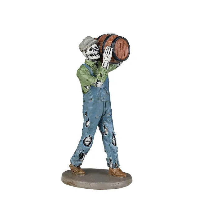 lemax-spooky-town-undead-brewery-worker-zombie-figur-f-r-die-headstone-mill-brew image 1