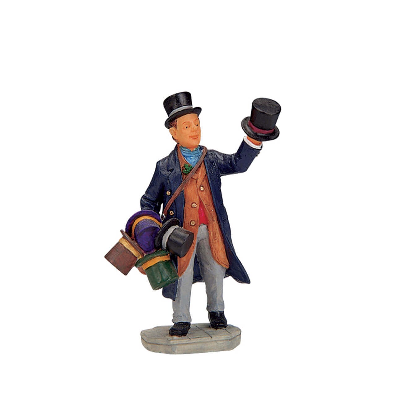 lemax-top-hat-peddler-miniaturfigur image 1