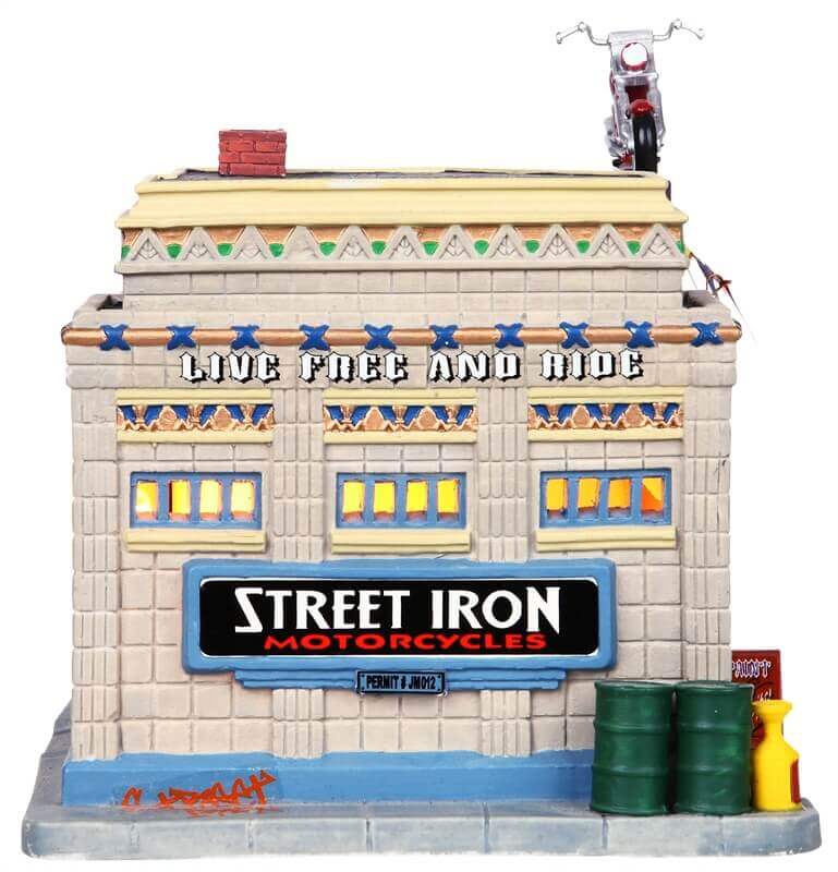 lemax-street-iron-motorcycles-miniaturfiguren-set image 2