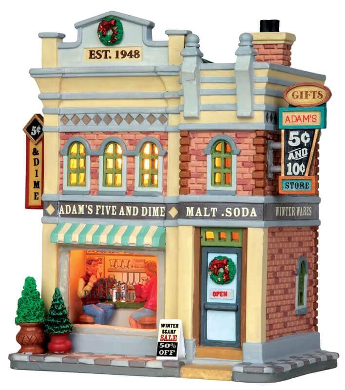 lemax-adam-s-five-dime-store-weihnachtsladen image 1