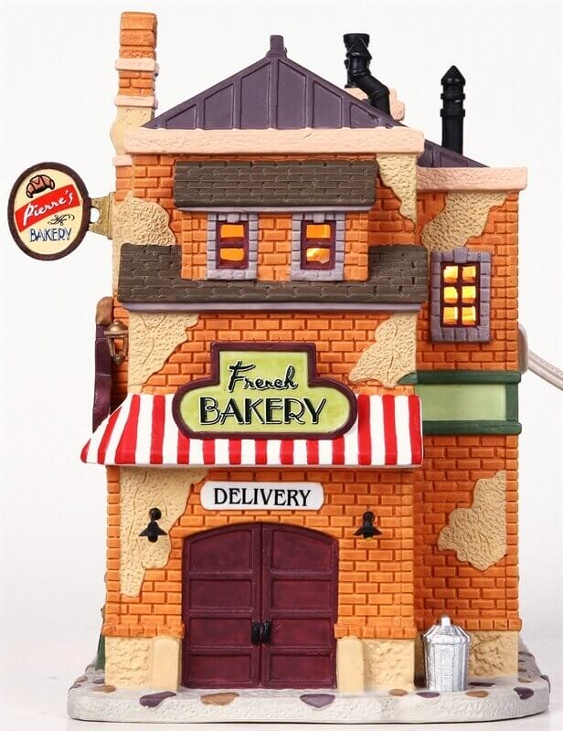lemax-pierre-s-french-bakery-beleuchtetes-weihnachtsdorf-geb-ude image 2
