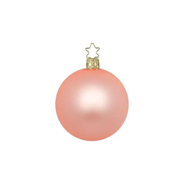 inge-glas-kugeln-apricot-matt-christbaumkugeln-10-cm image 1