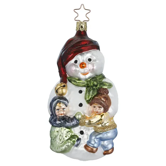 inge-glas-tanz-um-den-schneemann-glasornament-15-cm image 1